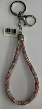 Phone Chain Lanyard - Alloy Lobster Clasp, Multi-color Woven Teardrop Loop, Anti-loss Phone Strap, Girly Phone Charm