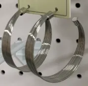Silver Hoop Earrings for Women - Alloy Spiral Twisted Geometric Hoops, Hypoallergenic Tarnish-Free, Face-Slimming Statement Earrings