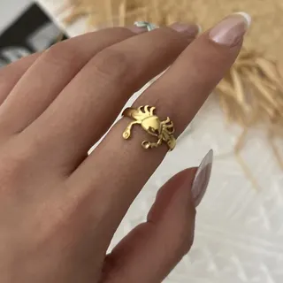 Vintage Ocean Shell & Conch Ring Set of 7 - 18K Gold Plated Stainless Steel Wide Statement Rings, Starfish Wave Boho Stackable Rings, Hypoallergenic Tarnish-Free Jewelry for Women