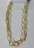 Vintage Beaded Chain Bracelet for Women - Gold-Tone Link Bead Bangle, Tarnish-Resistant Plated, Stackable Everyday Jewelry