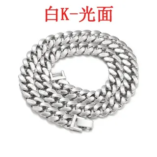 Cuban Link Chain Necklace Gold 18K Gold Plated 53cm 1.3cm Wide Hip Hop Street Jewelry for Men Women