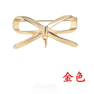 Rose Gold Bow Brooch for Women, Alloy Butterfly Knot Pin with Dangling Charm, French Vintage Lapel Brooch for Blazer Coat Dress, Bridal Bridesmaid Accessory
