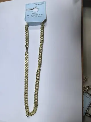 Vintage Cuban Link Necklace for Women - 18K Gold Plated Alloy Chunky Chain, Hypoallergenic Tarnish-Free, Minimalist Street Style Jewelry
