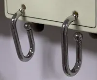 Silver U-Shape Hoop Earrings for Women, Minimalist Alloy Horseshoe Earrings, Polished Tarnish-Free Daily Jewelry